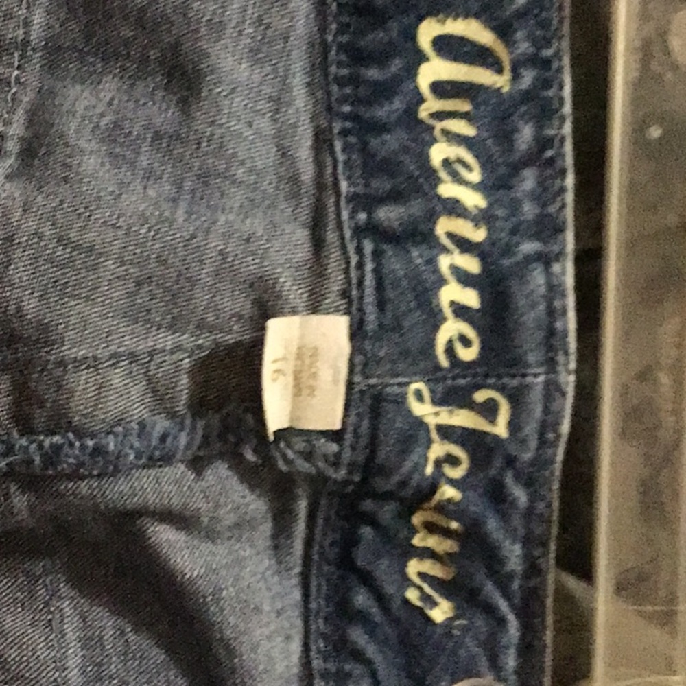 Avenue Dark Blue Denim Jeans